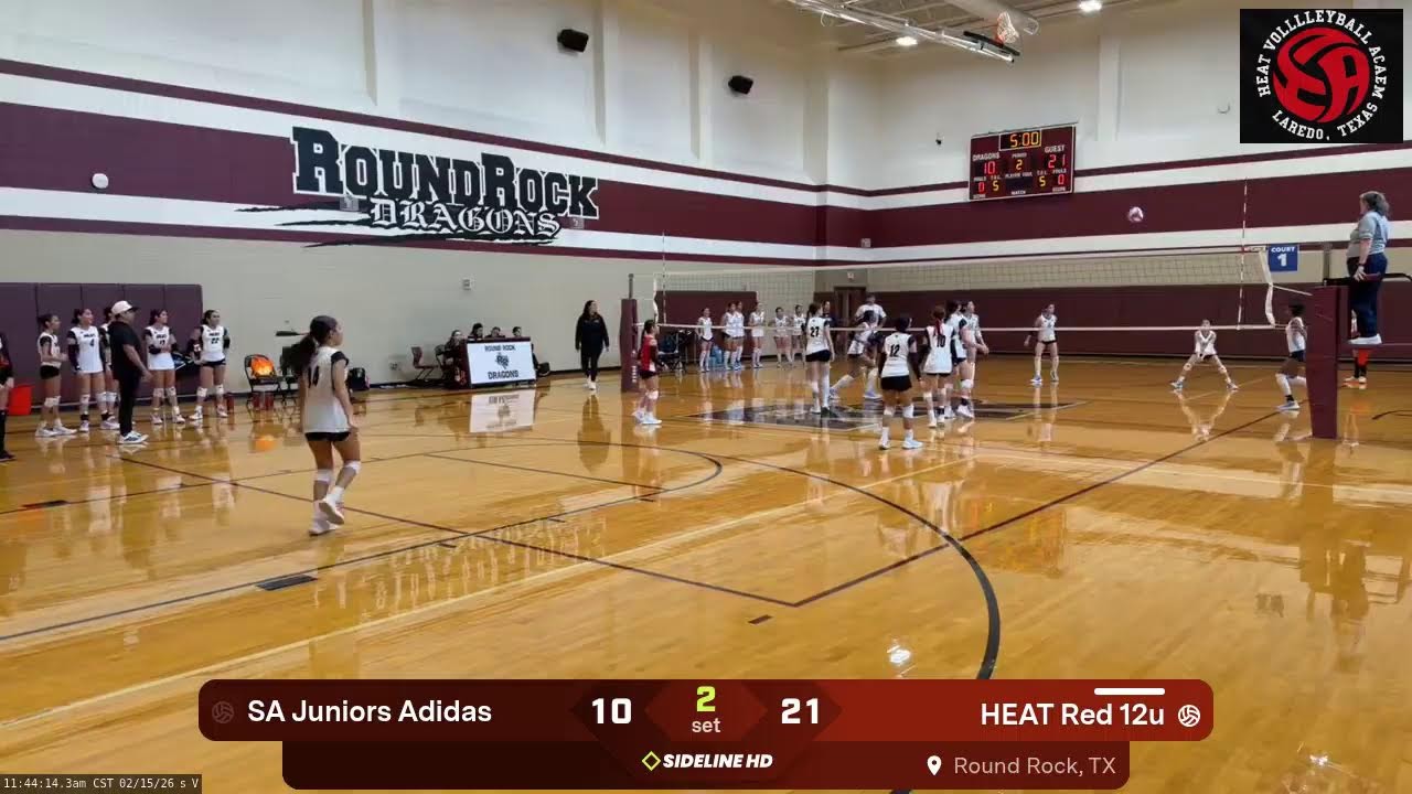 HEAT Red 12u vs. SA Juniors Adidas (2026.02.15)