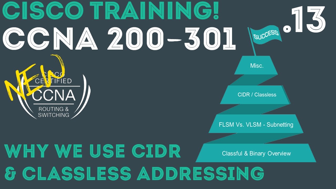 Cisco - CCNA Certification 200-301 - Introduction to Subnetting  .13