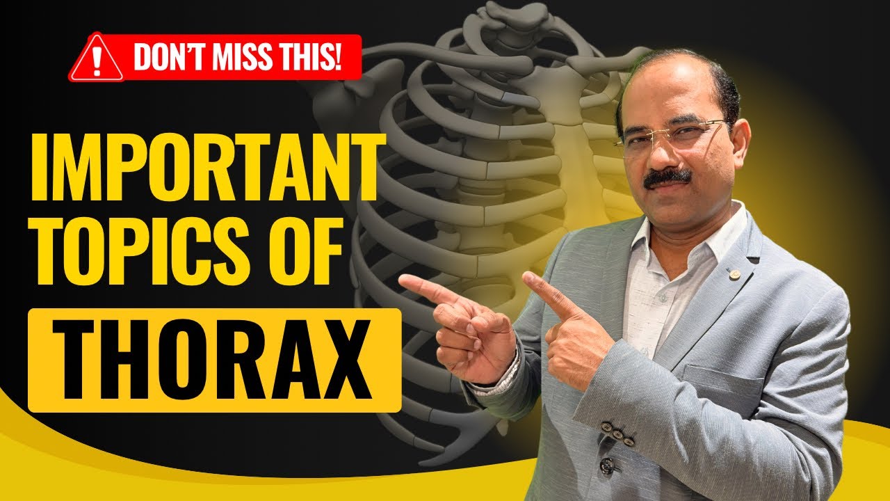 Thorax Important Theory Topics for Exams