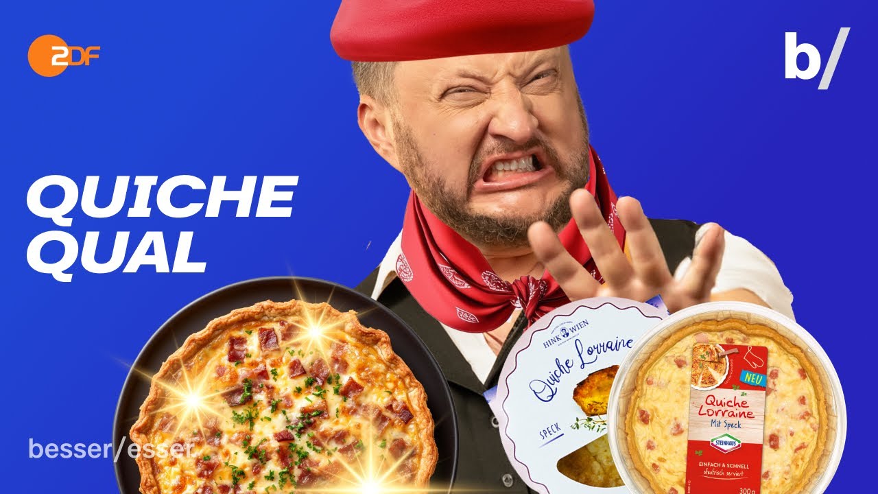 French Fiasko: Sebastian nimmt Quiche Lorraine aus dem Supermarkt auseinander