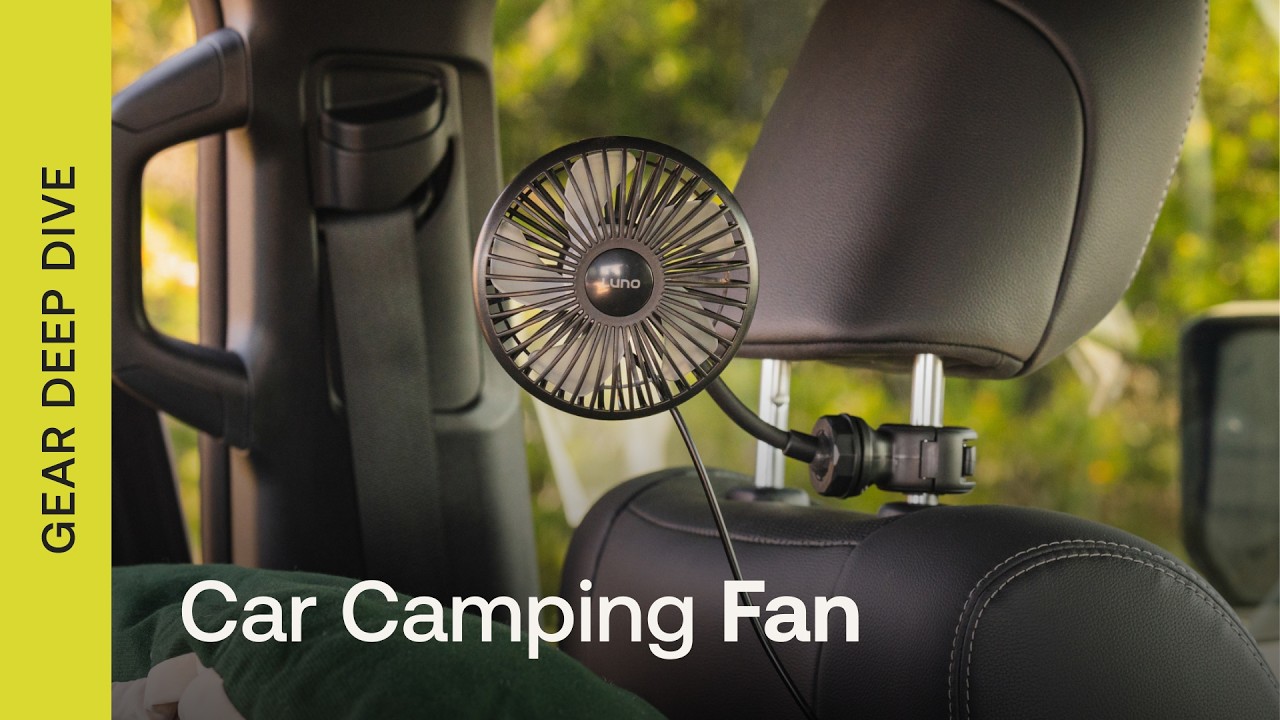 The Camping Fan You NEED to Keep Cool this Season (All NEW Camping Fan from Luno)