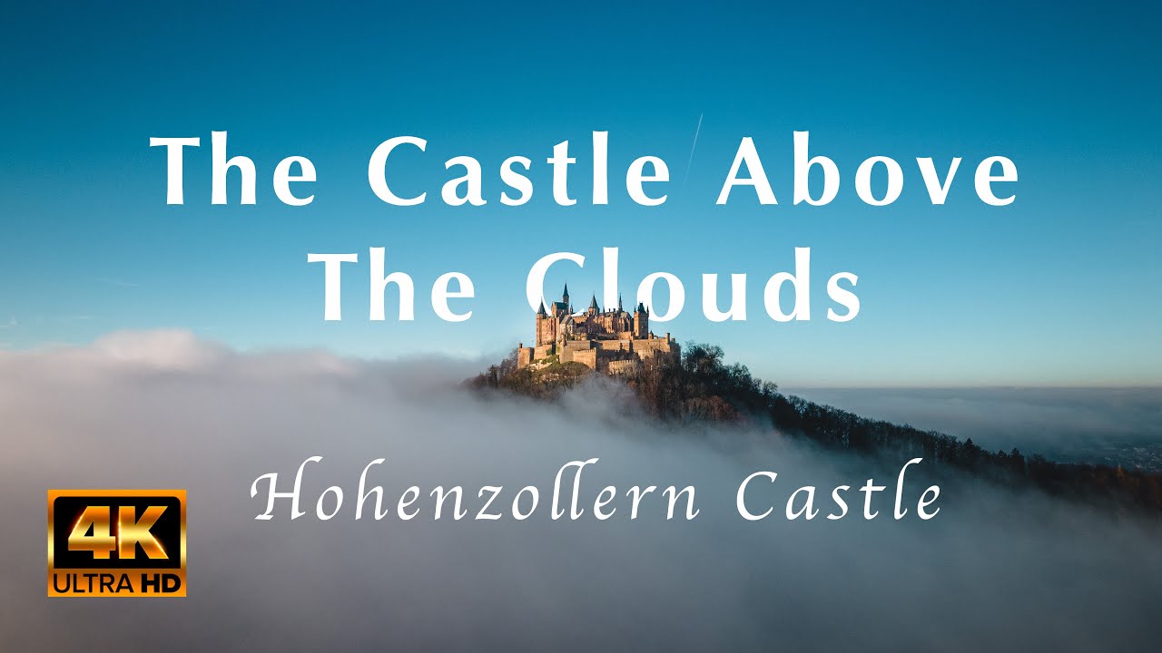Epic view of Hohenzollern Castle in 4K