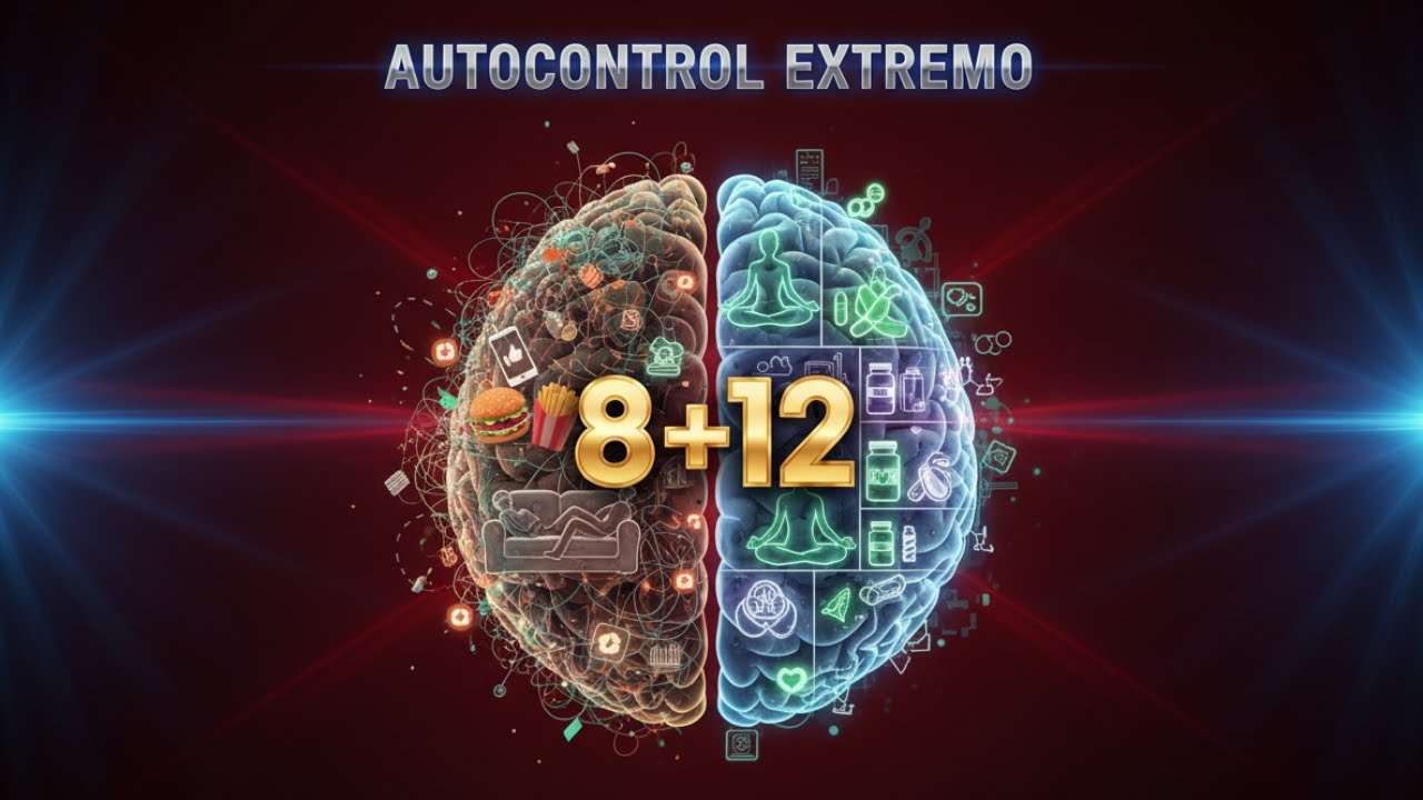 Cómo Mejorar Tu AUTOCONTROL y FUERZA de VOLUNTAD con 8 HÁBITOS y 12 SUPLEMENTOS