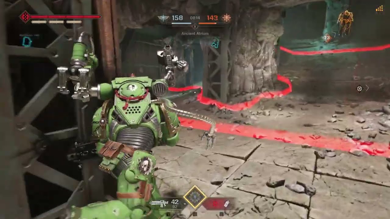 Warhammer 40k: Space Marine II - Subjugator Techmarine dominates the objective! - Eternal War PvP