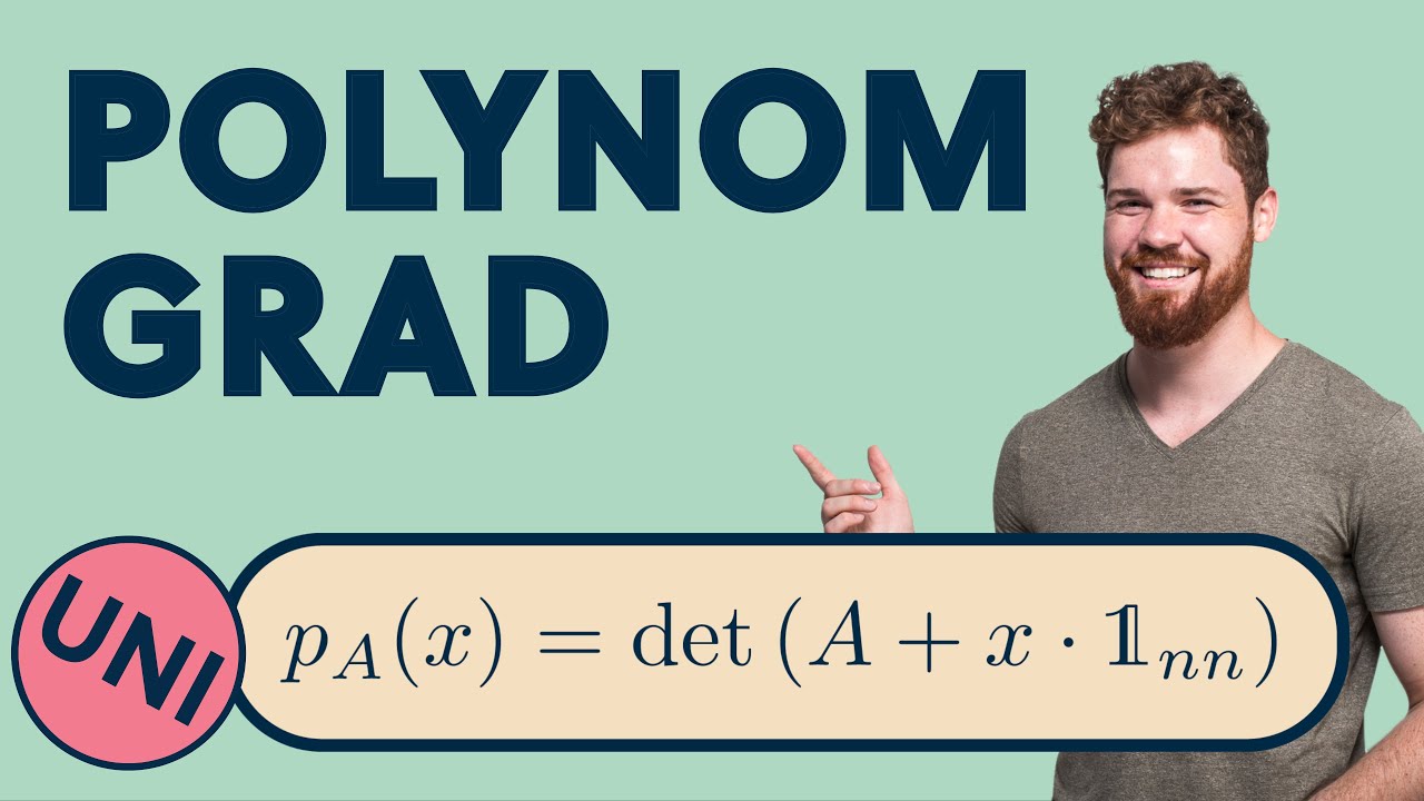 LINEARE ALGEBRA KLAUSUR Beweis Polynomgrad definiert durch Determinante, Leibniz-Formel
