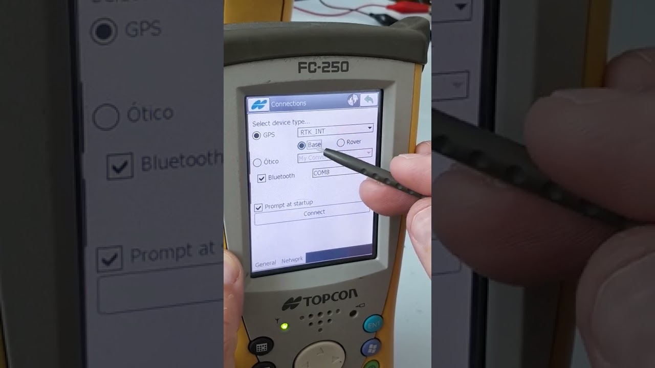 Configurando Base Topcon Receptor GR5 Topsuv 8.2.3