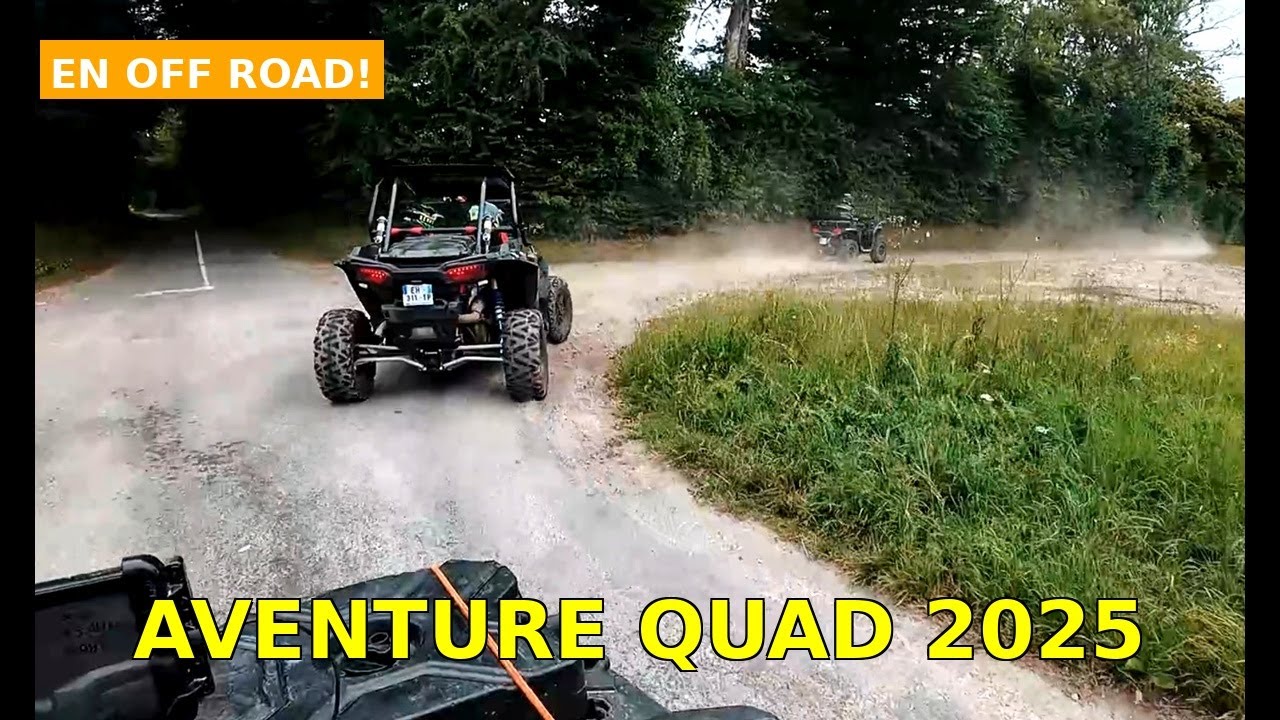 Sortie QUAD à Quiberville-sur-Mer : CF 1000 Gen3, CF 850 & Polaris SSV… et la panne du 625 !