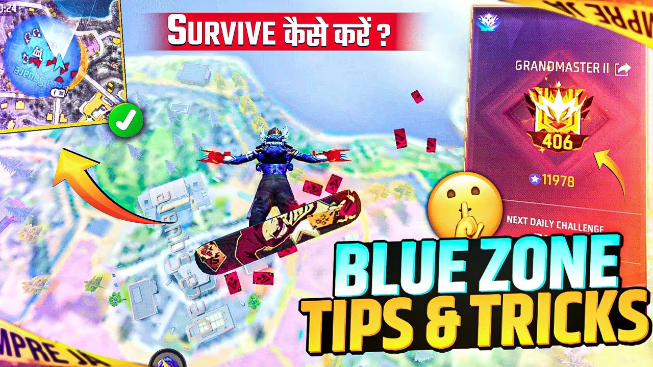 How To Survive In Blue Zone ✅ | Blue Zone Tips And Tricks | Season 38