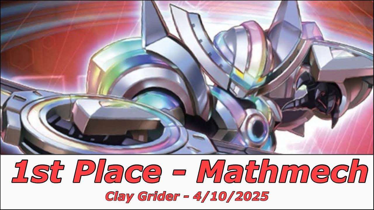 Yu-Gi-Oh! 1st Place Mathmech Deck Profile (April 2025)