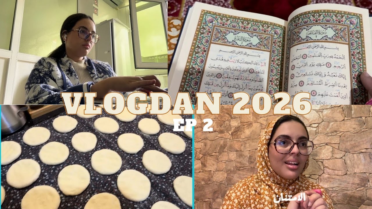 VLOGDAN 2 : اول يوم من رمضان( سحور، شغل، تحضيرات الفطور…) ☪️🌙+ فضفضه مع زينو