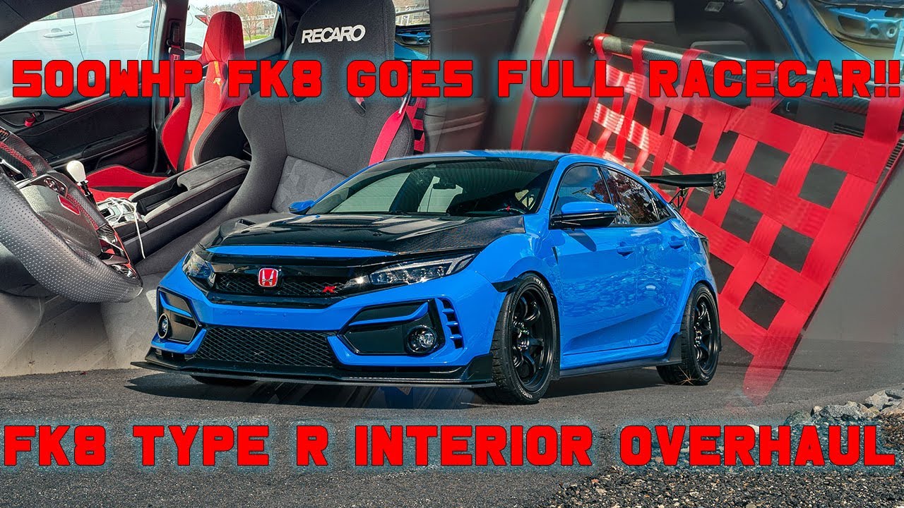 Type R Gets New Interior! (Recaro Pole Position)