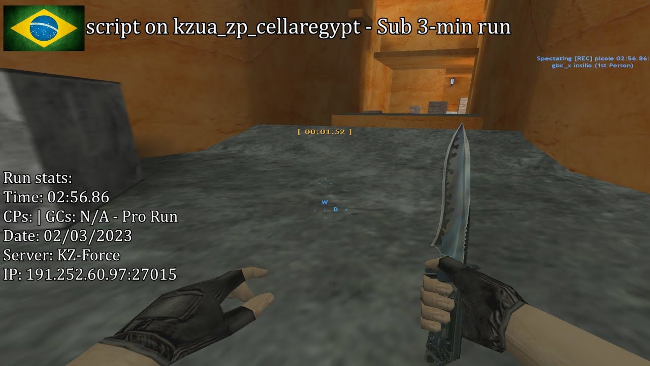 script, this is not a speedmap! kzua_zp_cellaregypt sub 3-min run