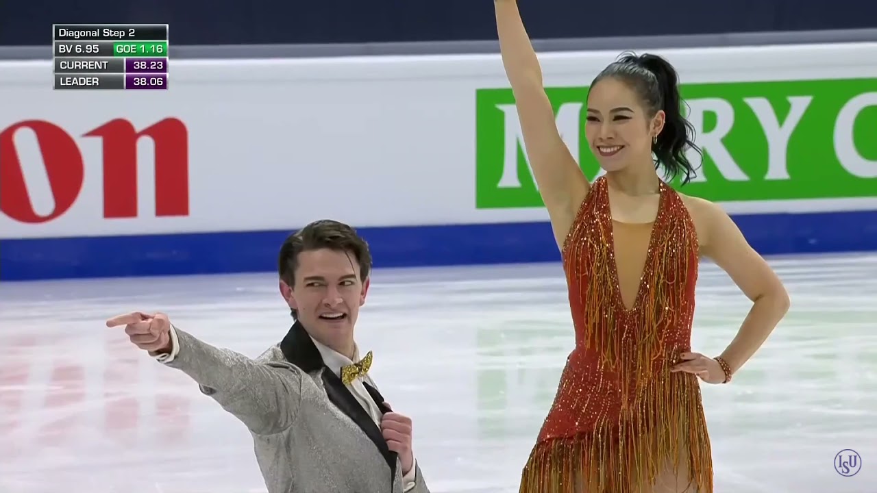 2021 World Figure Skating Championships_Ice Dance RD_Misato KOMATSUBARA・Tim KOLETO_小松原美里・小松原尊