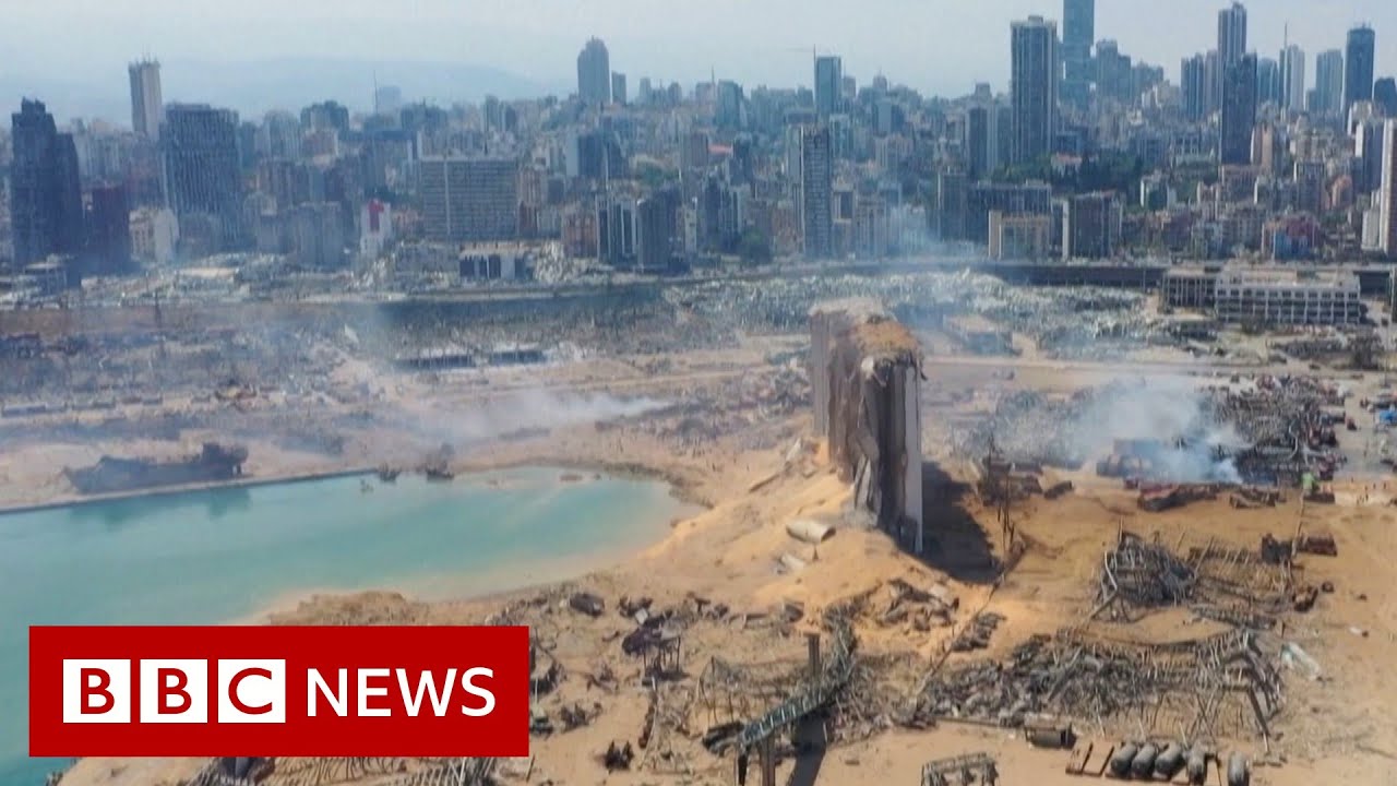 Beirut explosion: Exploring the damage after the blast - BBC News