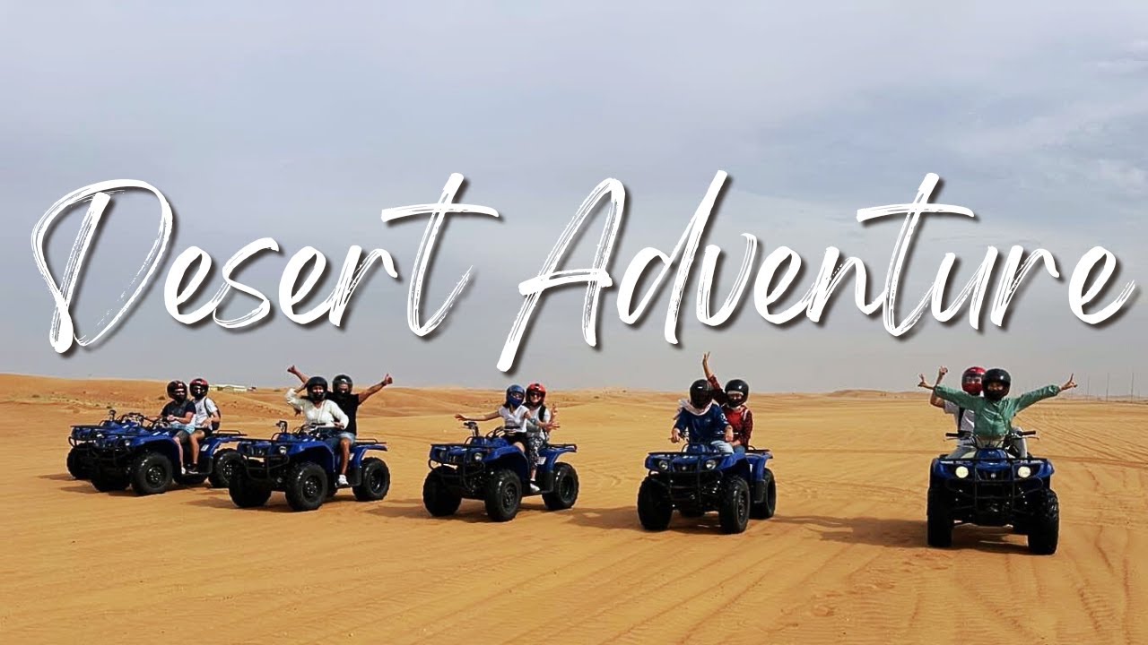 Dubai life | amazing desert day trip: Red Dunes ATV, sand surf, camel ride, shisha and performance