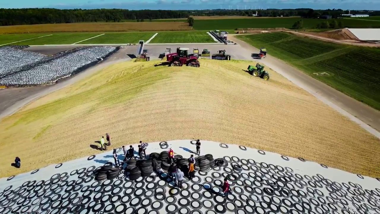 Packing Silage: Making Cow Chow