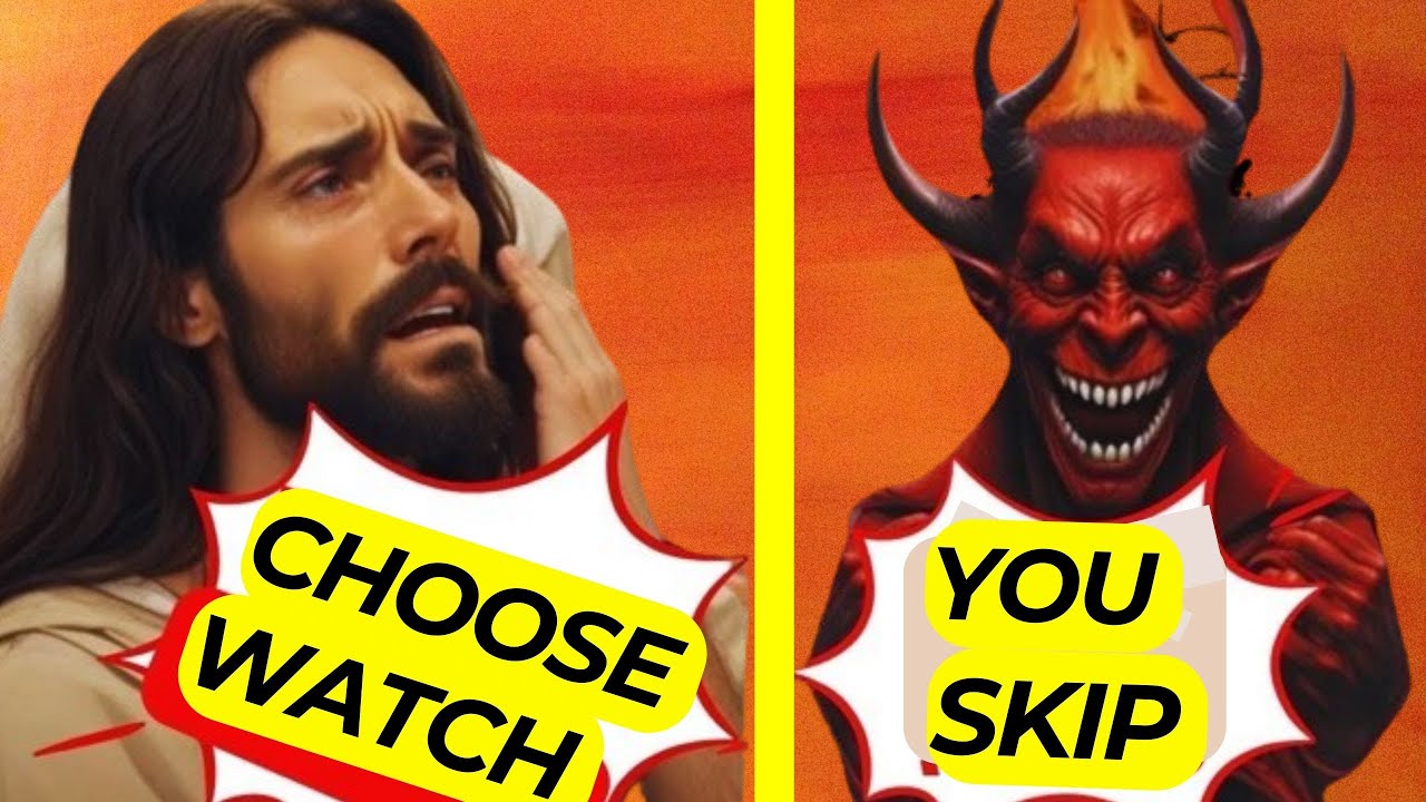 🚨IF YOU SKIP - THE DEVIL WINS 😞😞 GOD'S ADVICE TODAY! #JESUS #GOD #GOD'S MESSAGE
