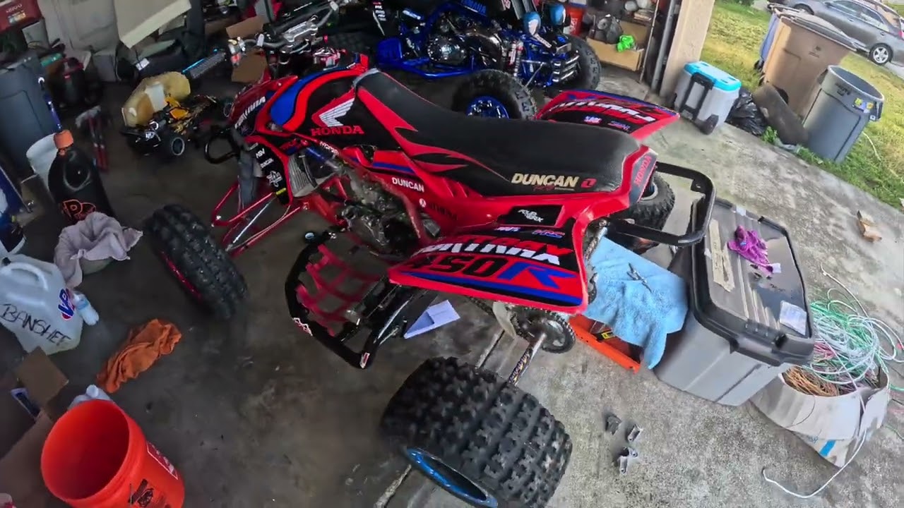 I Crashed The Honda Trx 450