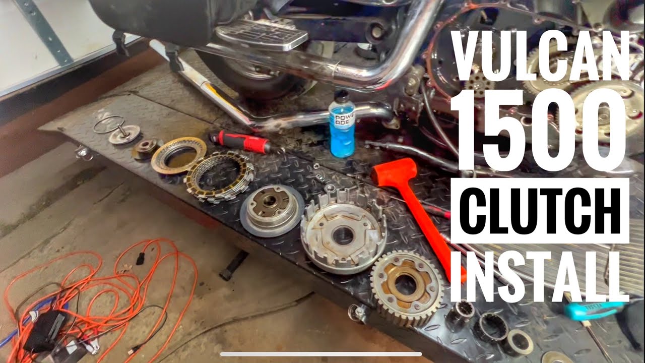 How To Reassemble Clutch on Kawasaki Vulcan 1500 with Barnett Spring