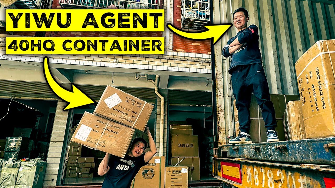 How We Load a 40HQ Container Like a PRO | Yiwu Agent
