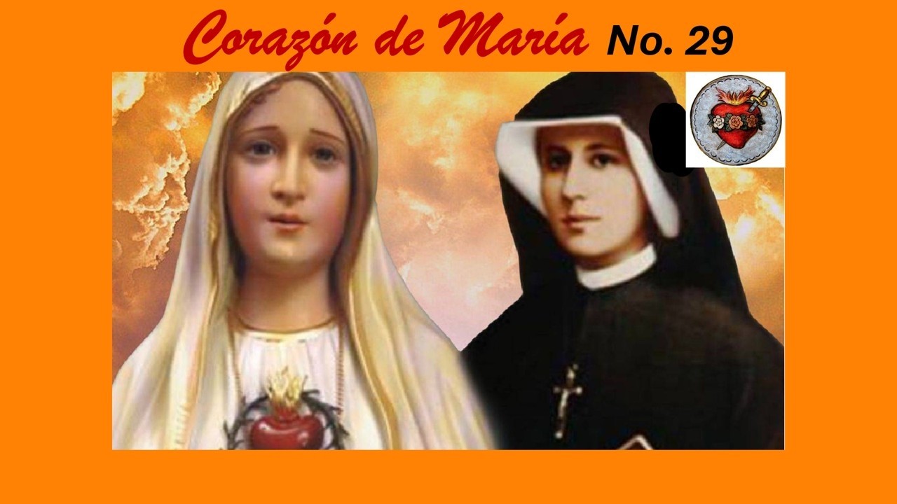CORAZÓN DE MARÍA 29 - Visión de la Virgen María y profecía dada a Sta FaustinaK #divinamisericordia