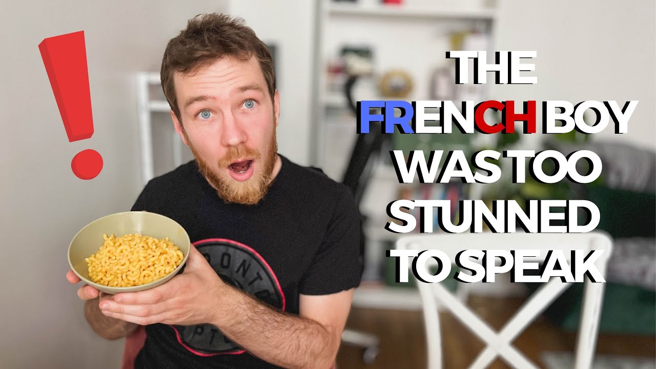 MY FRENCH BOYFRIEND TRIES AMERICAN TREATS
