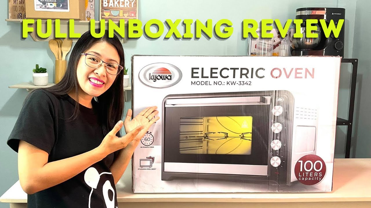 100 Liters Kyowa Electric Oven | FULL UNBOXING REVIEW| Kyowa BIGGEST Oven