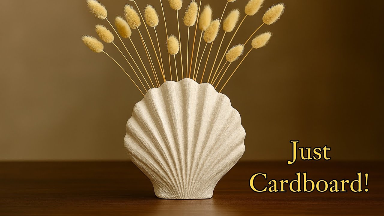 I Made a Beautiful Decor Item Out of Cardboard! You Won’t Believe It!