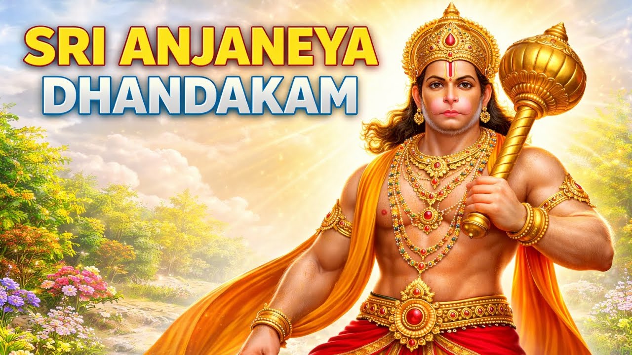 శక్తివంతమైన ఆంజనేయ దండకం | Powerful Hanuman Dandakam I Devotional Chant