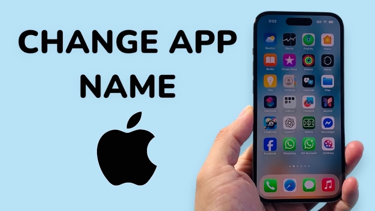 How To Change App Name On iPhone