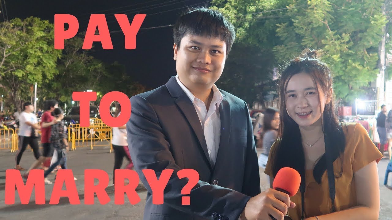 What Thai people think of Dowry (paying money to bride's family) - คุณคิดยังไงกับสินสอด? - Interview