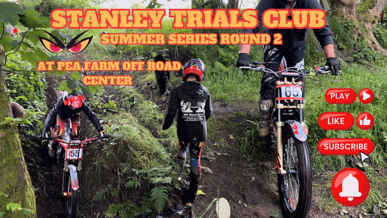 Stanley Trials Club summer series round 2 Pea Farm Off Road Centre