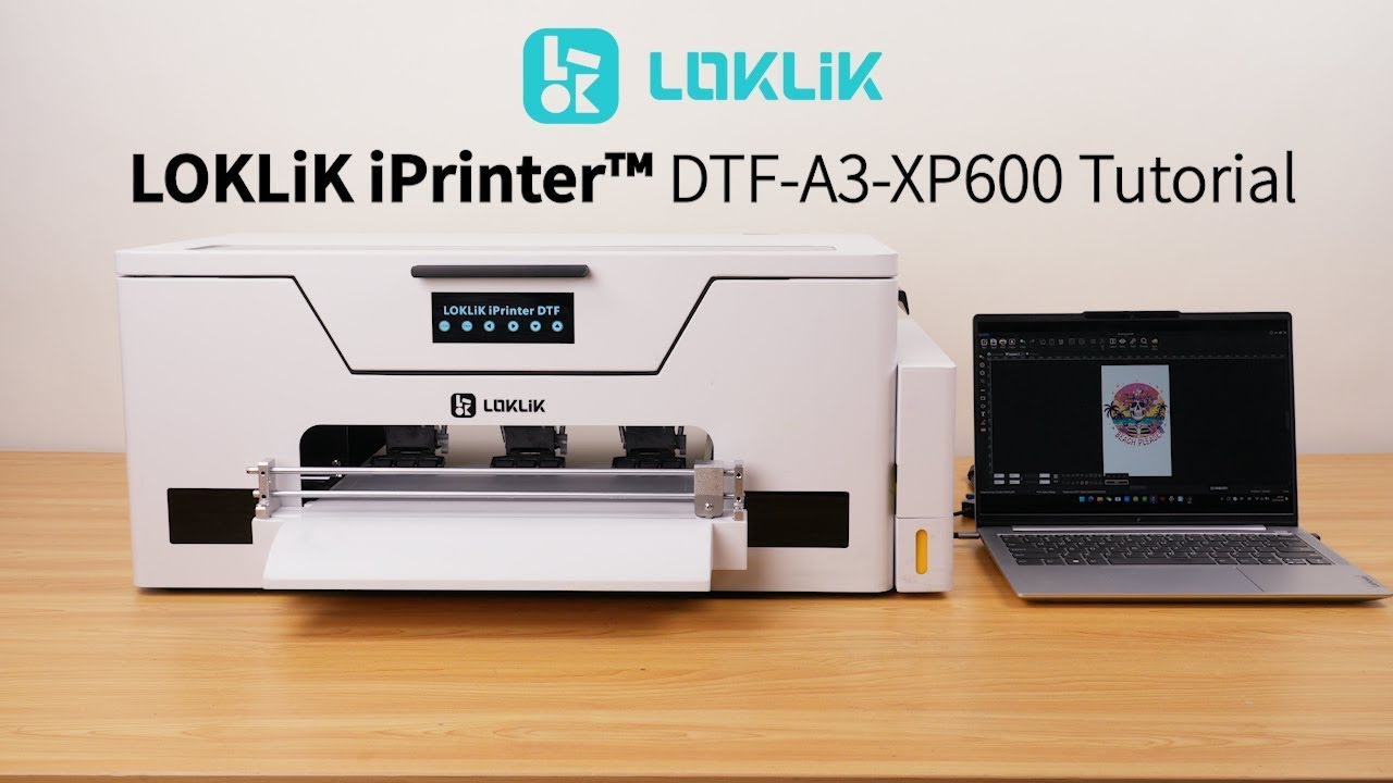 How to Use the LOKLiK iPrinter™ DTF-A3-XP600 – Easy Step-by-Step Guide!