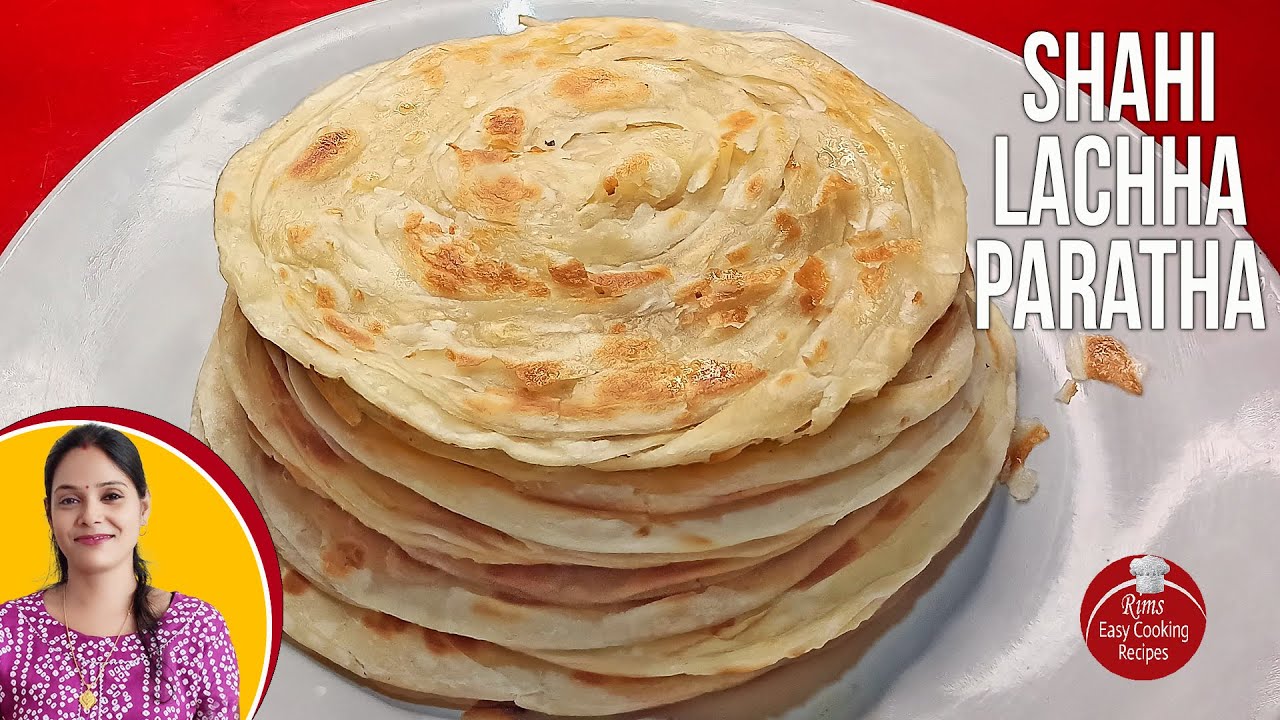 Multi Layered Lachha Paratha | Crispy paratha Recipe | Lachha Paratha Hotel Style [RECR1]