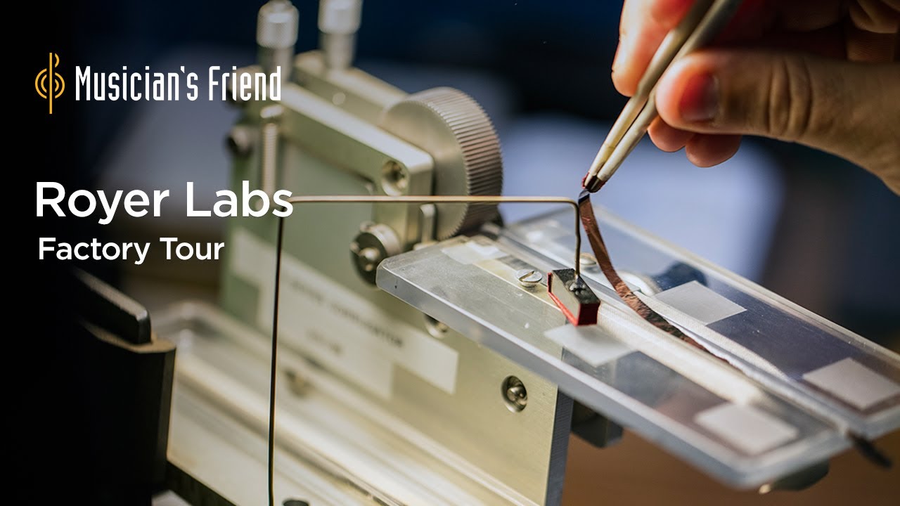 Royer Labs — Экскурсия по заводу-производителю ленточных микрофонов
