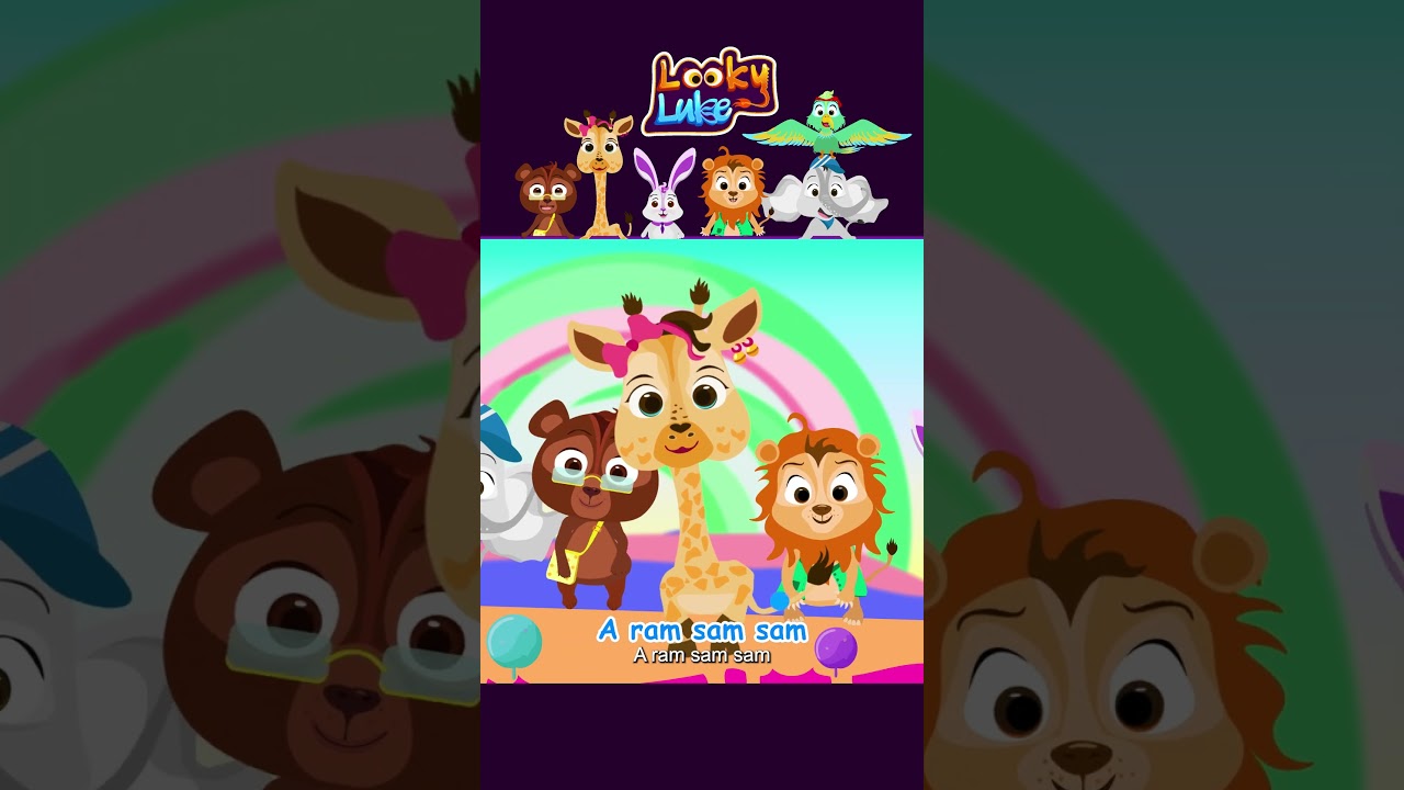 A Ram Sam Sam Song | Sing Along and Dance! | Looky Luke