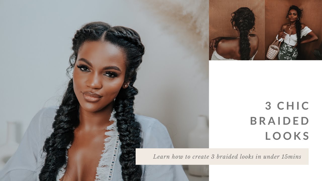 3 Chic Braided Looks - Asiyami Gold