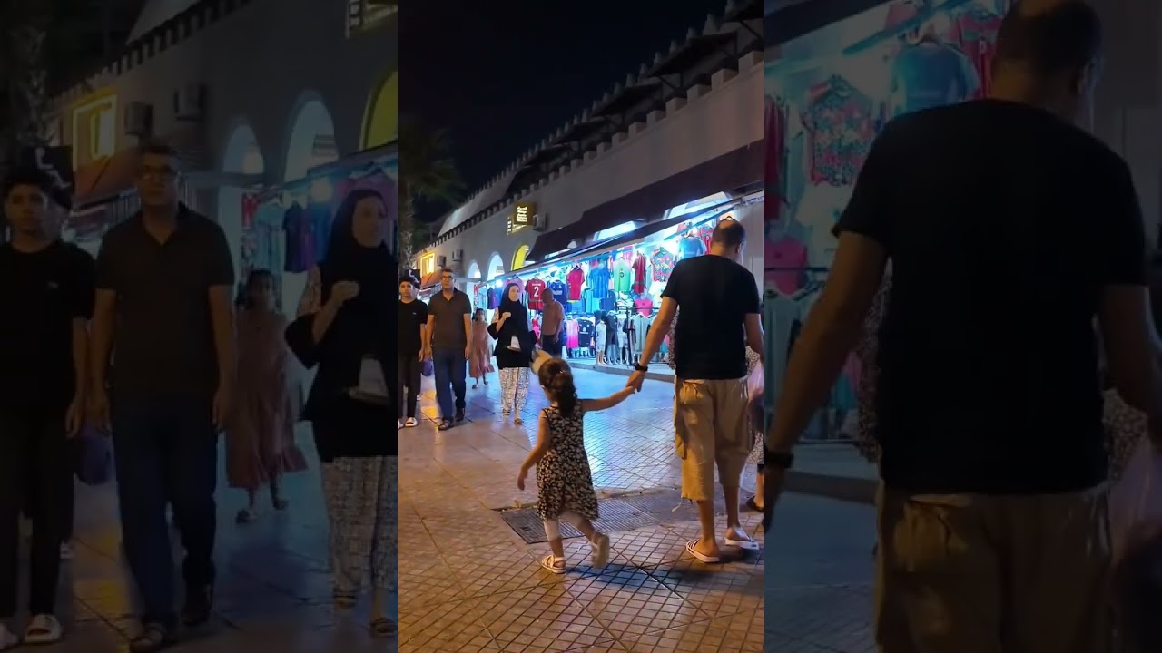 Walking View in the Centre of Oujda at Night | 4K Morocco City✨️ #streetstyle #oujda  #cinematic