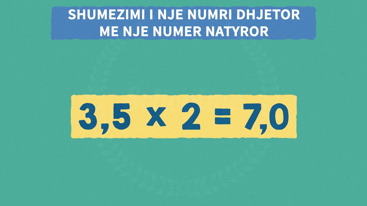 Veprime me numra dhjetore