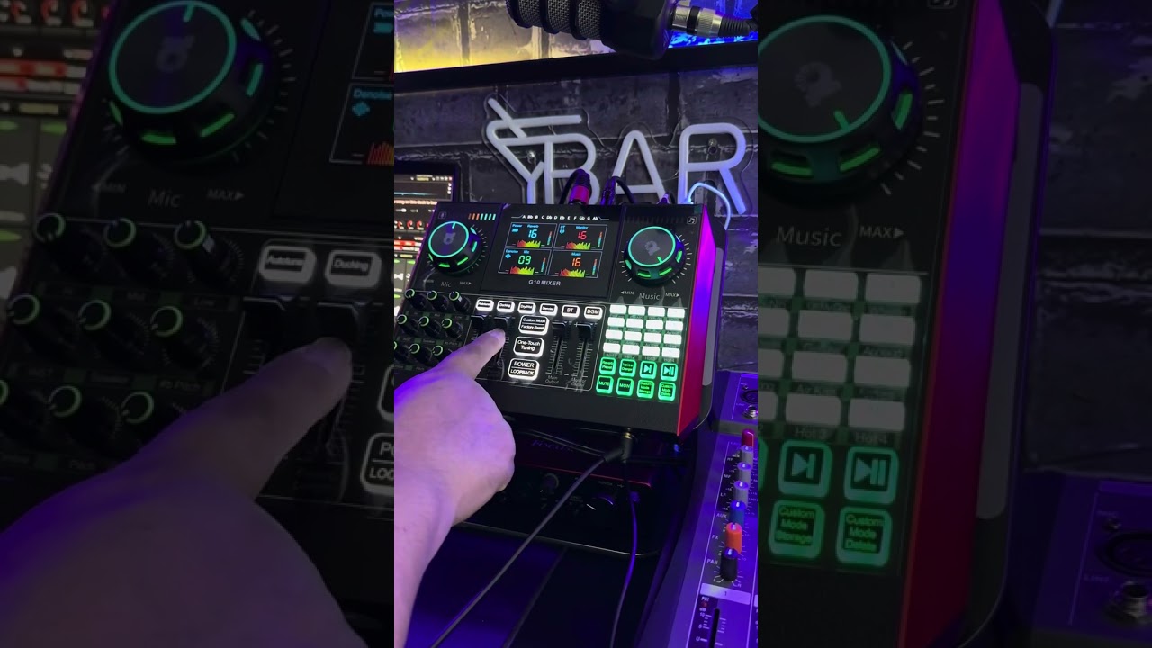 COMO CONFIGURAR MI VOZ Y GUARDARLAS EN G10 MIXER !!!
