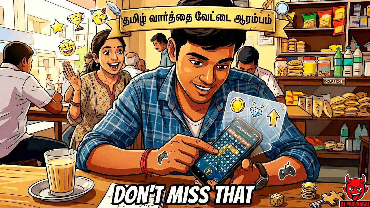 Tamil Words Hunt Begins🤩🤩🤩_Ep(11)