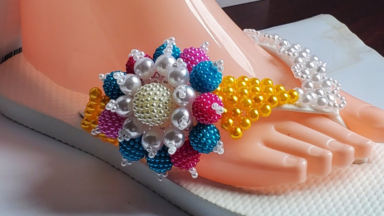 Beaded Flip-flops/Sandals (Part 1)