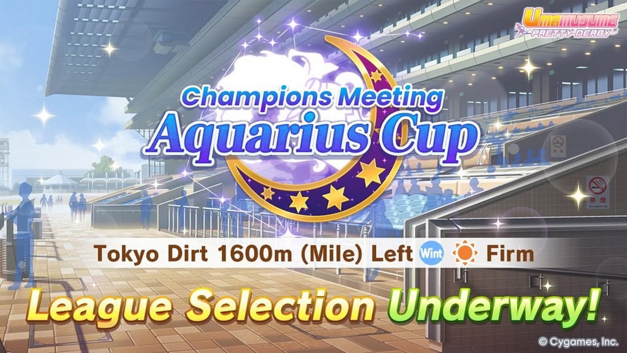 Зрительские финалы турнира Aquarius Cup. Umamusume: Pretty Derby вместе с Setzer.