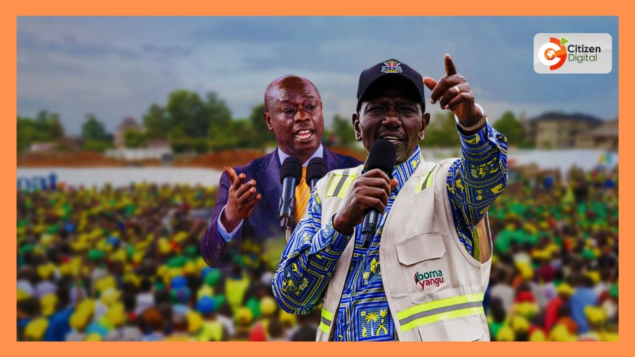 Ruto and Gachagua trade barbs in escalating war of words