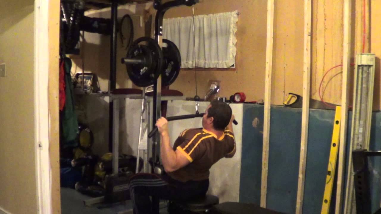 Home Gym Back Workout for Mass