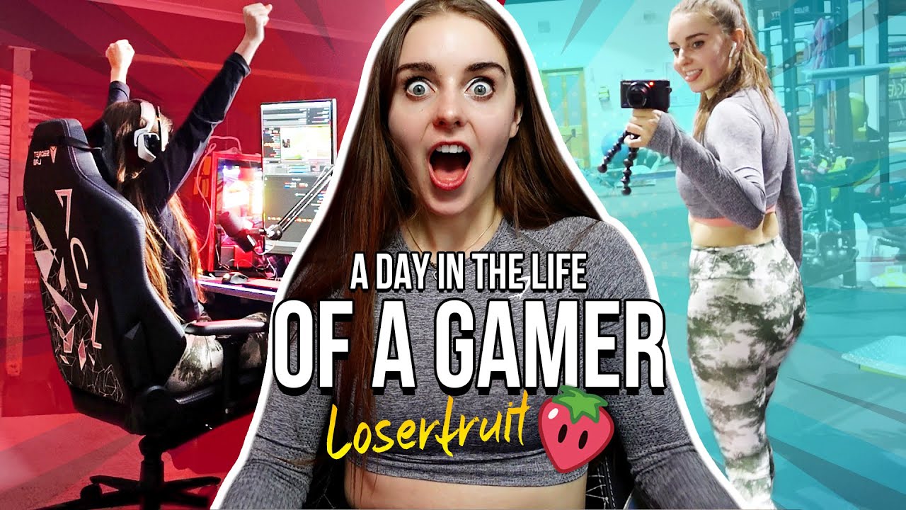 A day in the life of a GAMER | Loserfruit