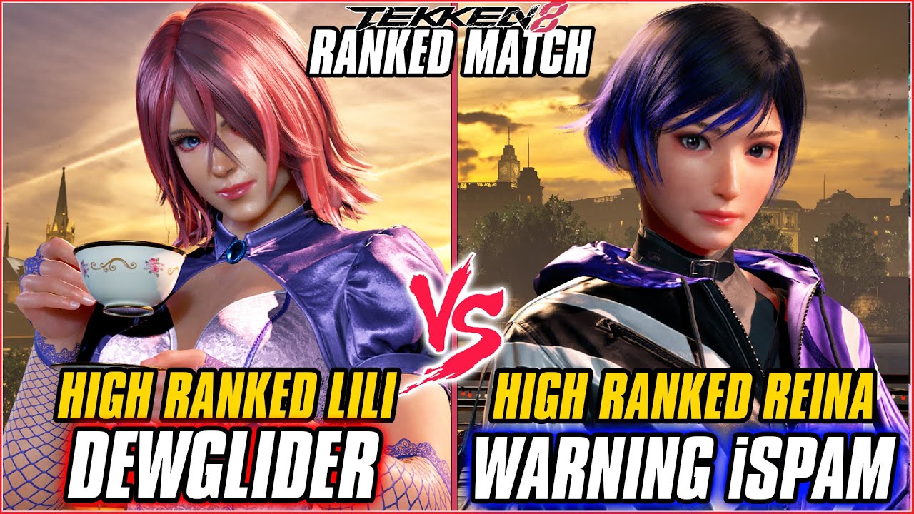 TEKKEN 8 ▰ DEWGLIDER (Lili) vs WARNING iSPAM (Reina) ▰ T8 RANKED GAMEPLAY