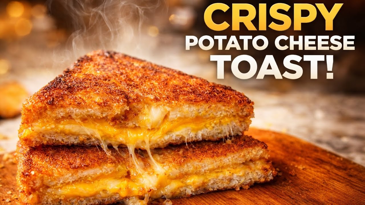 “Should We All Be Doing This? This Potato Cheese Toast Is Unreal 😍