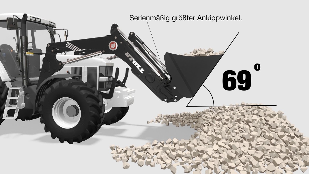 STOLL - 6 große Vorteile - 3. Ankippwinkel