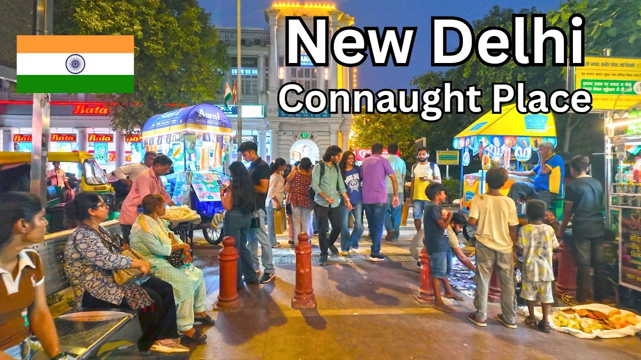 Connaught Place, New Delhi 🇮🇳 | Daily Life in India&rsquo;s Capital (4K Walking Tour 2026)